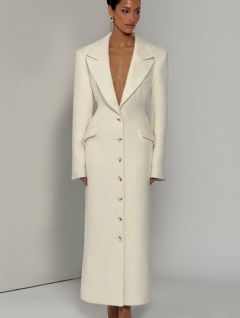 Babyboo Ursula Coat - Ivory - Picture 1 of 10